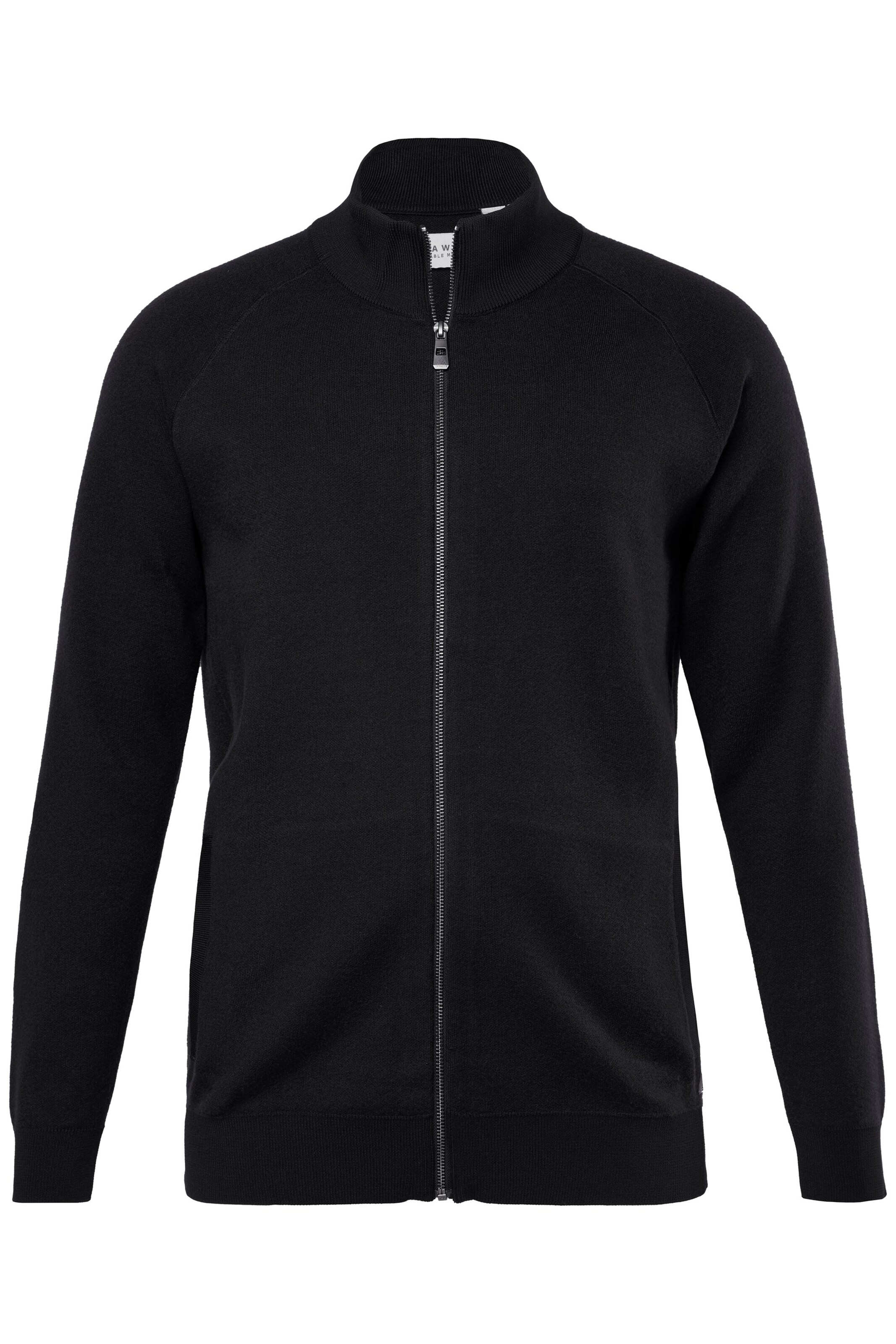 JP1880 Knit cardigan in Black: front