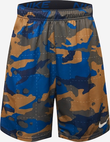 NIKE Regular Sportshorts in Blau: predná strana