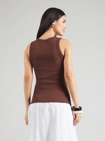 TOPSHOP Top 'HONEY' – hnědá