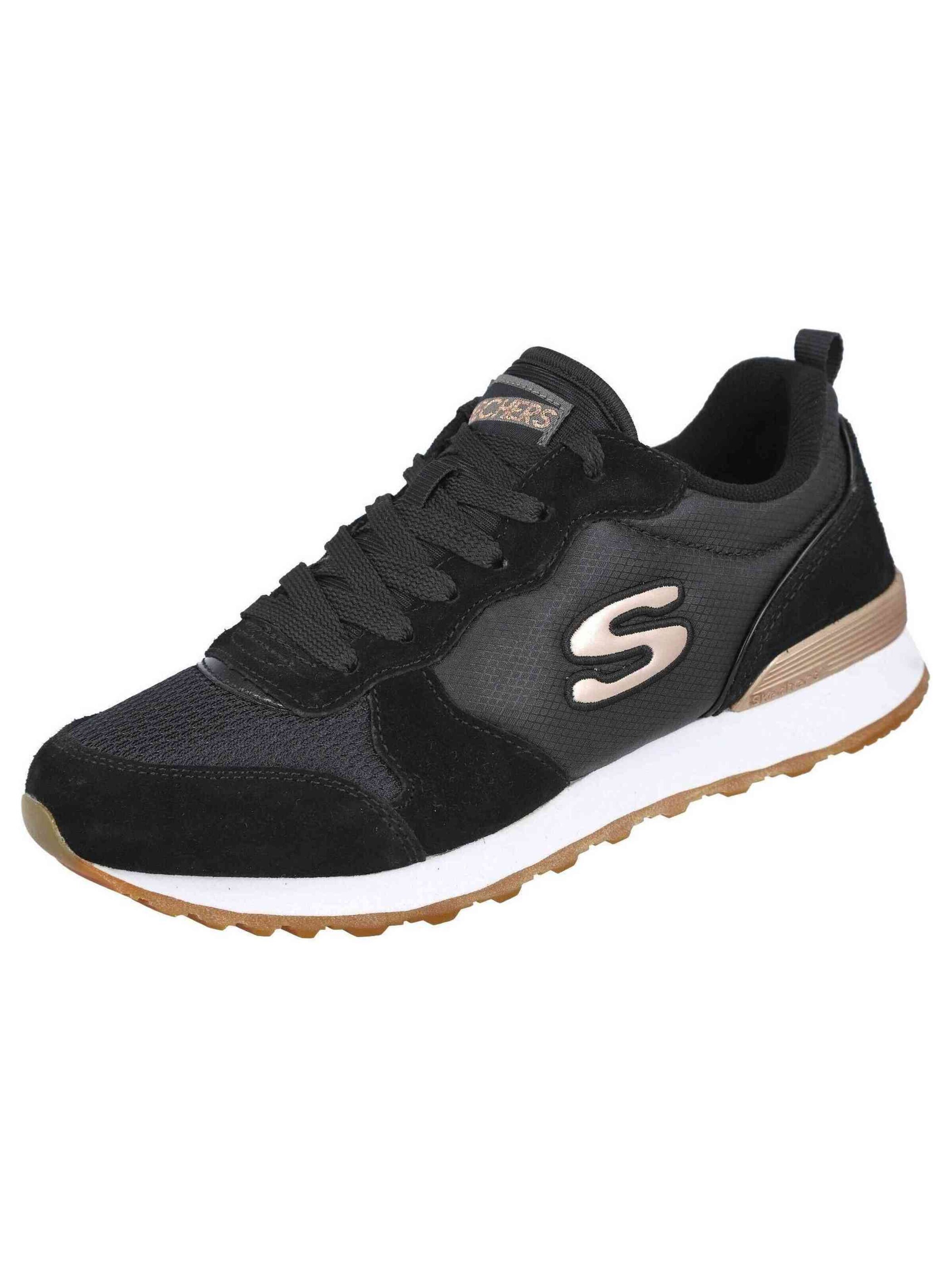 Scarpa sportiva di SKECHERS in nero: frontale