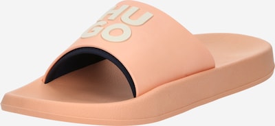 HUGO Sapato aberto 'Nil' em areia / branco, Vista do produto