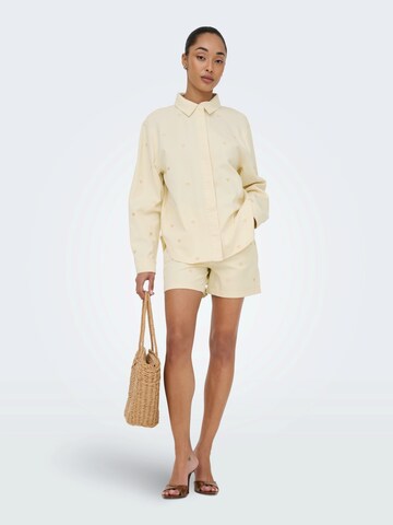 ONLY Slim fit Jeans 'ONLVEGA' in Beige