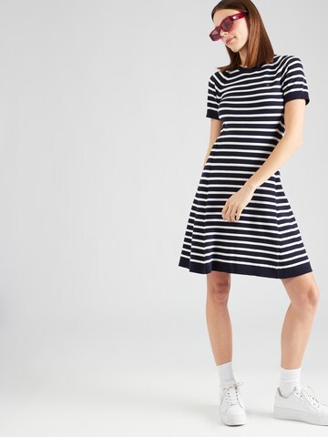 TOMMY HILFIGER - Vestido de punto en azul