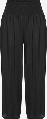 BUFFALO Zvonové kalhoty Kalhoty – černá: přední strana