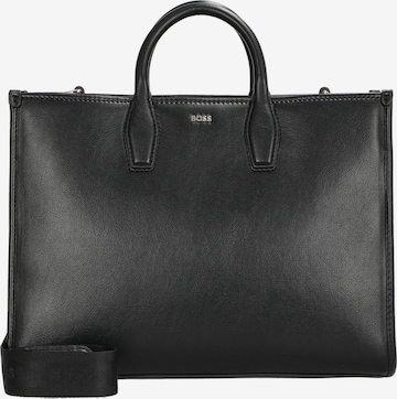 HUGO BOSS Shopper 'Sandy MED' in Schwarz: Vorderseite