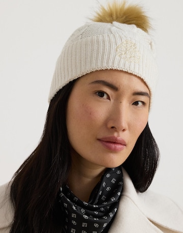 Lauren Ralph Lauren Čiapky - Béžová: predná strana