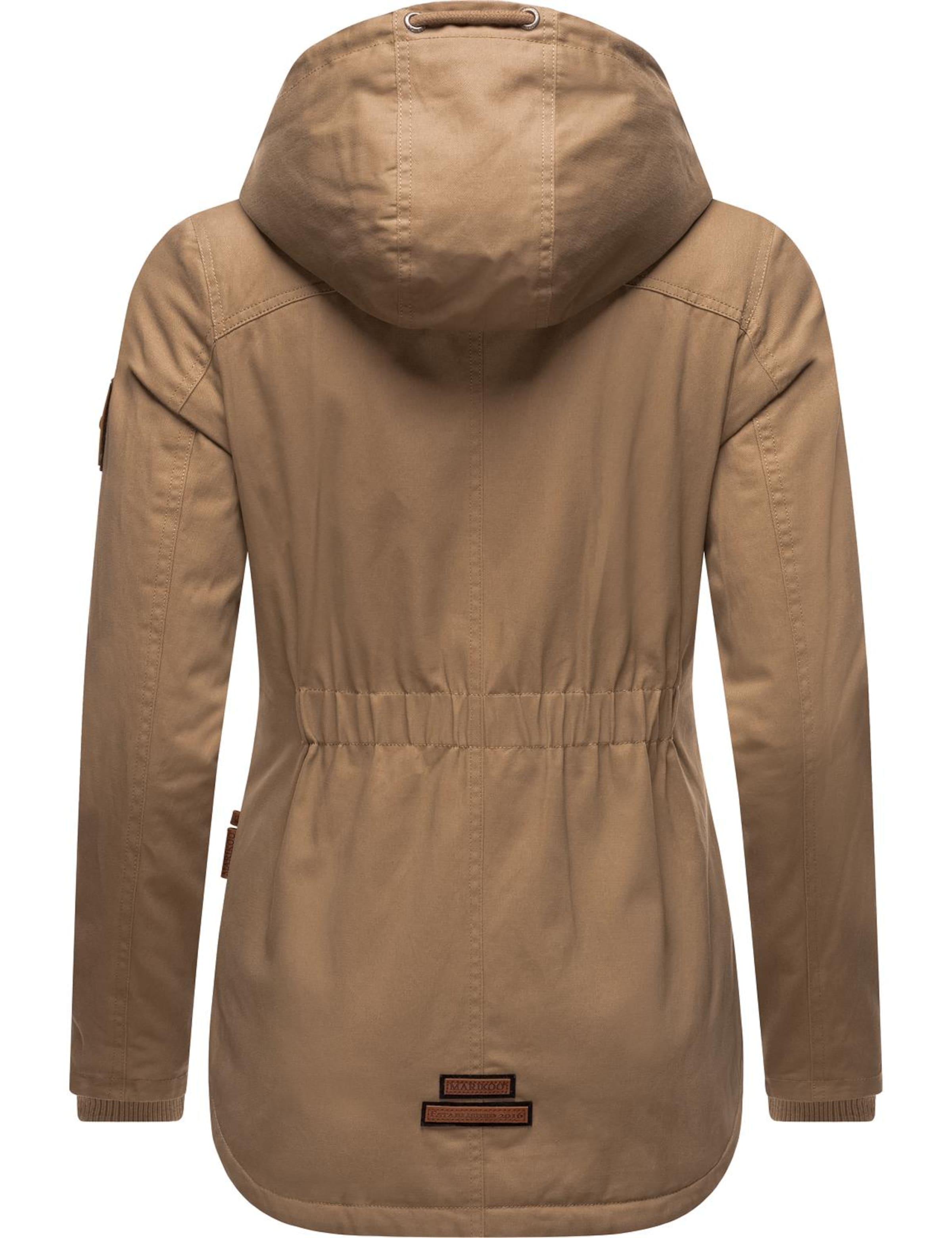 MARIKOO Winter parka 'Bikoo' in Brown