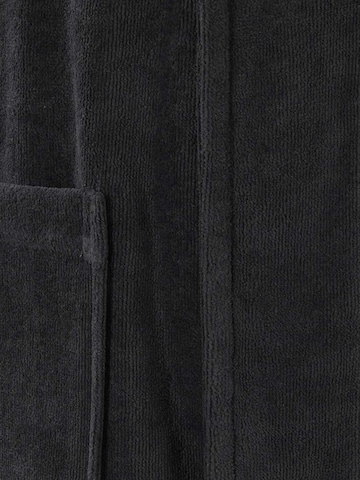 LACOSTE Long Bathrobe 'LRENE' in Black