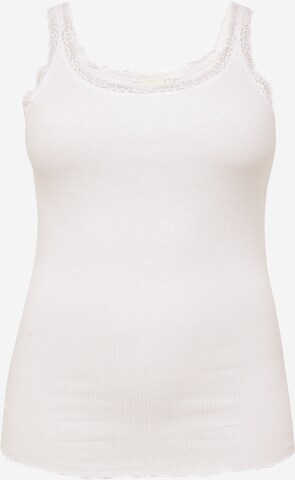 ONLY Carmakoma - Top 'XENA' en blanco: frente