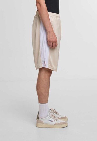 DEF Loosefit Παντελόνι ' DEF STRIPES Short ' σε μπεζ