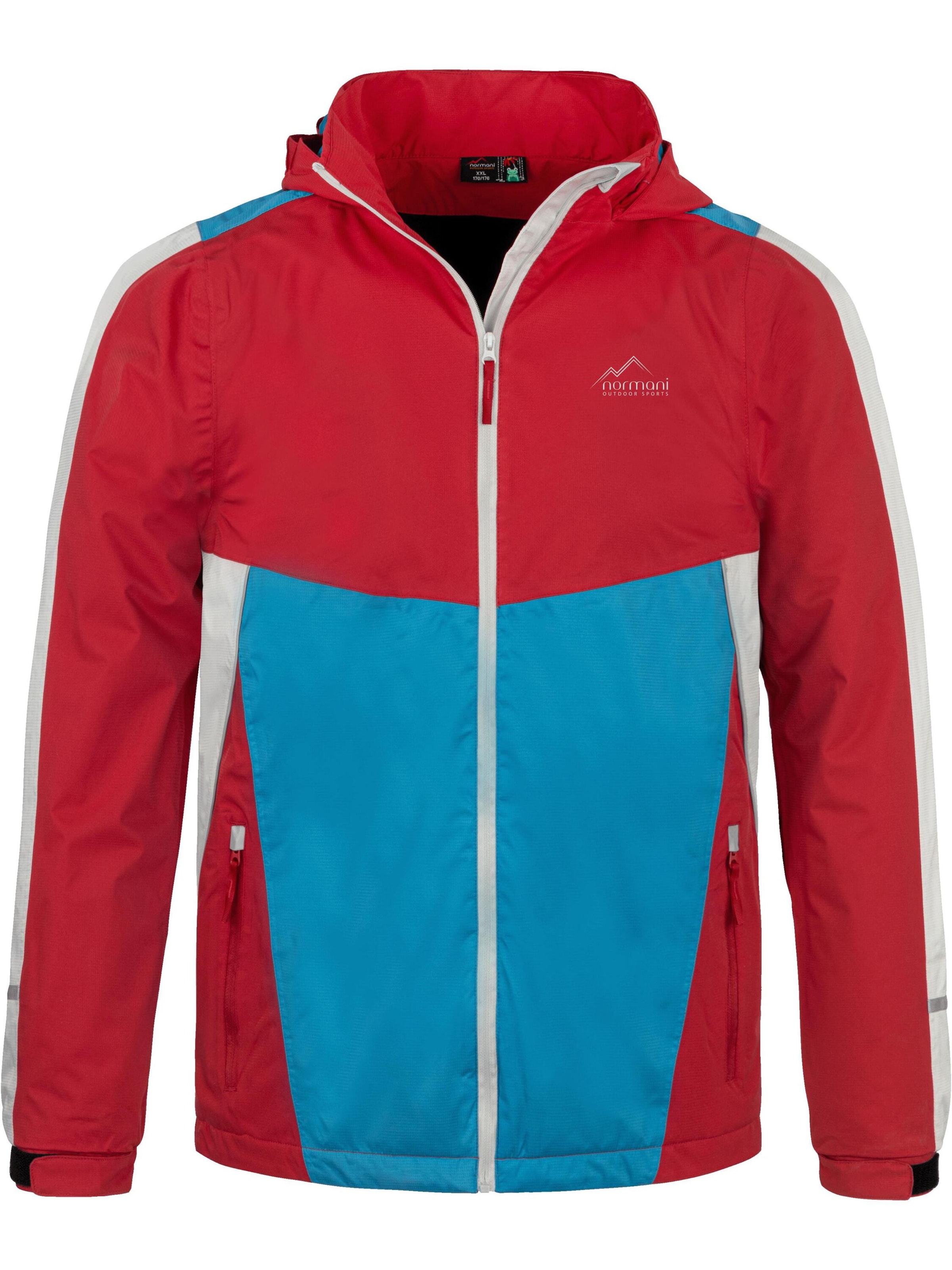 Veste outdoor 'Wasilla' normani en rouge : devant