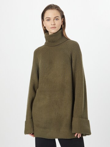 Pull-over oversize NA-KD en vert : devant