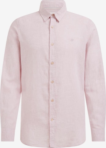 Slim fit Camicia di WE Fashion in rosa: frontale