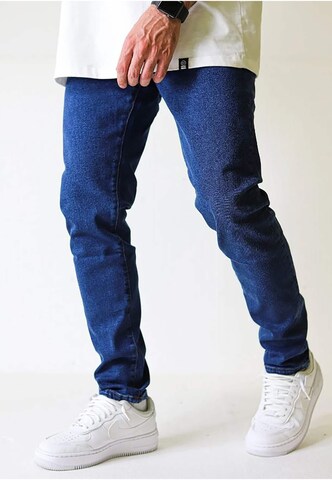 2Y Premium Slimfit Jeans in Blau: Vorderseite