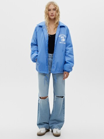 Pull&Bear Between-season jacket in Blue