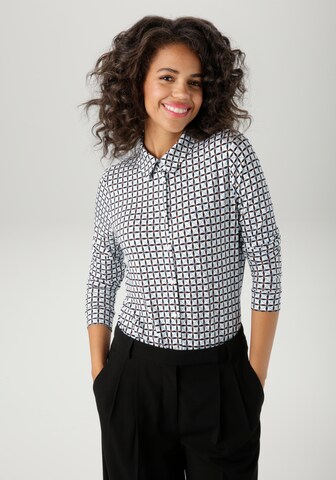 Aniston CASUAL Blouse in White: front