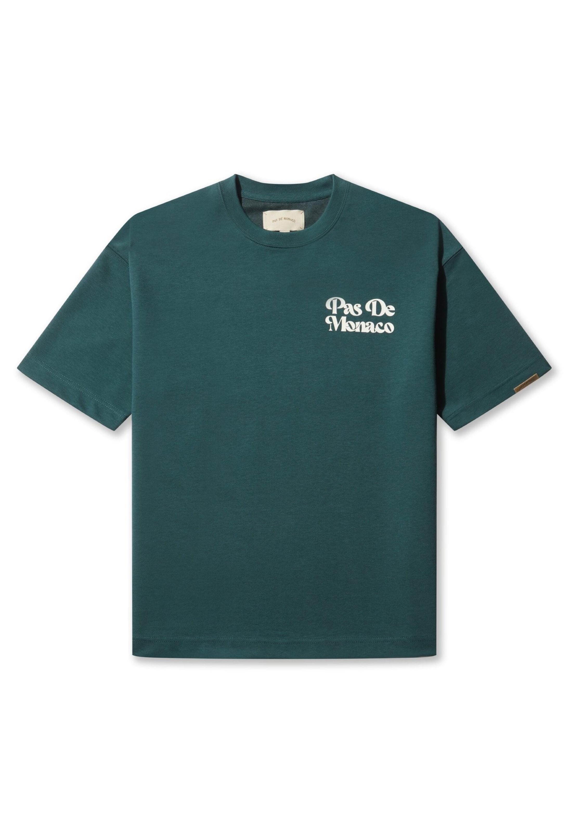 Pas De Monaco Tričko 'CARRE' - Zelená: predná strana