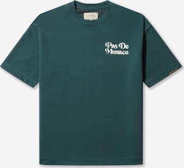 T-Shirt 'CARRE' Pas De Monaco en vert : devant
