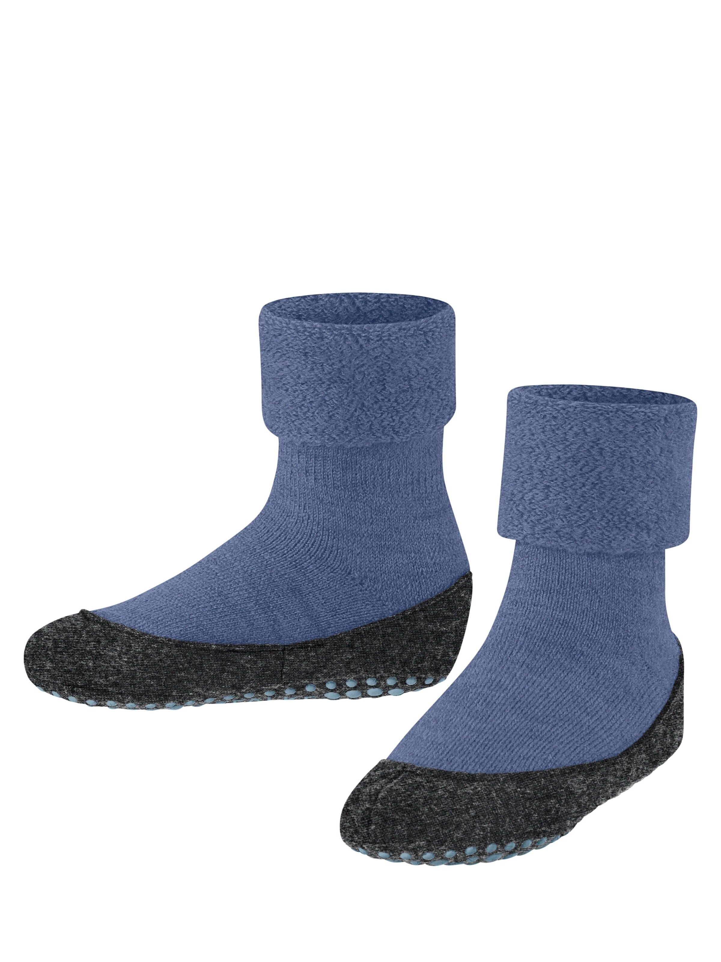 FALKE Socks 'Cosyshoe Minis' in Blue: front