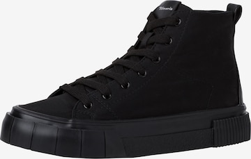 TAMARIS High-Top Sneakers in Black: front