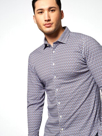 DESOTO Regular fit Button Up Shirt in Blue