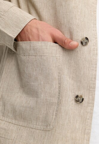 INDICODE JEANS Between-Season Jacket 'Elton' in Beige