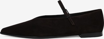 Potamy Ballet Flats with Strap in 35 in Dark brown, Item view