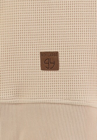 Sweat-shirt 'Attack' Key Largo en beige