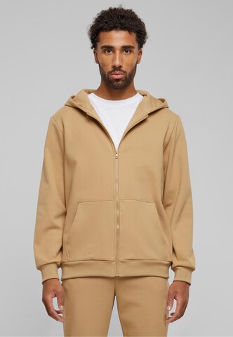 Giacca di felpa di Urban Classics in beige: frontale