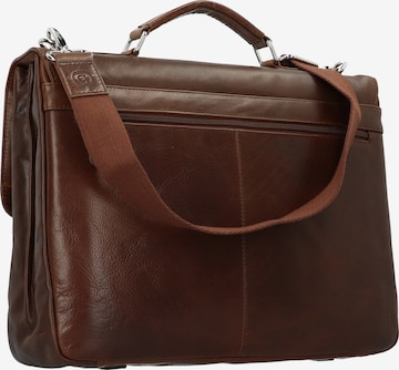 bugatti Document Bag 'Romano' in Brown