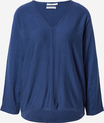 TOM TAILOR Sweater in Blue: front