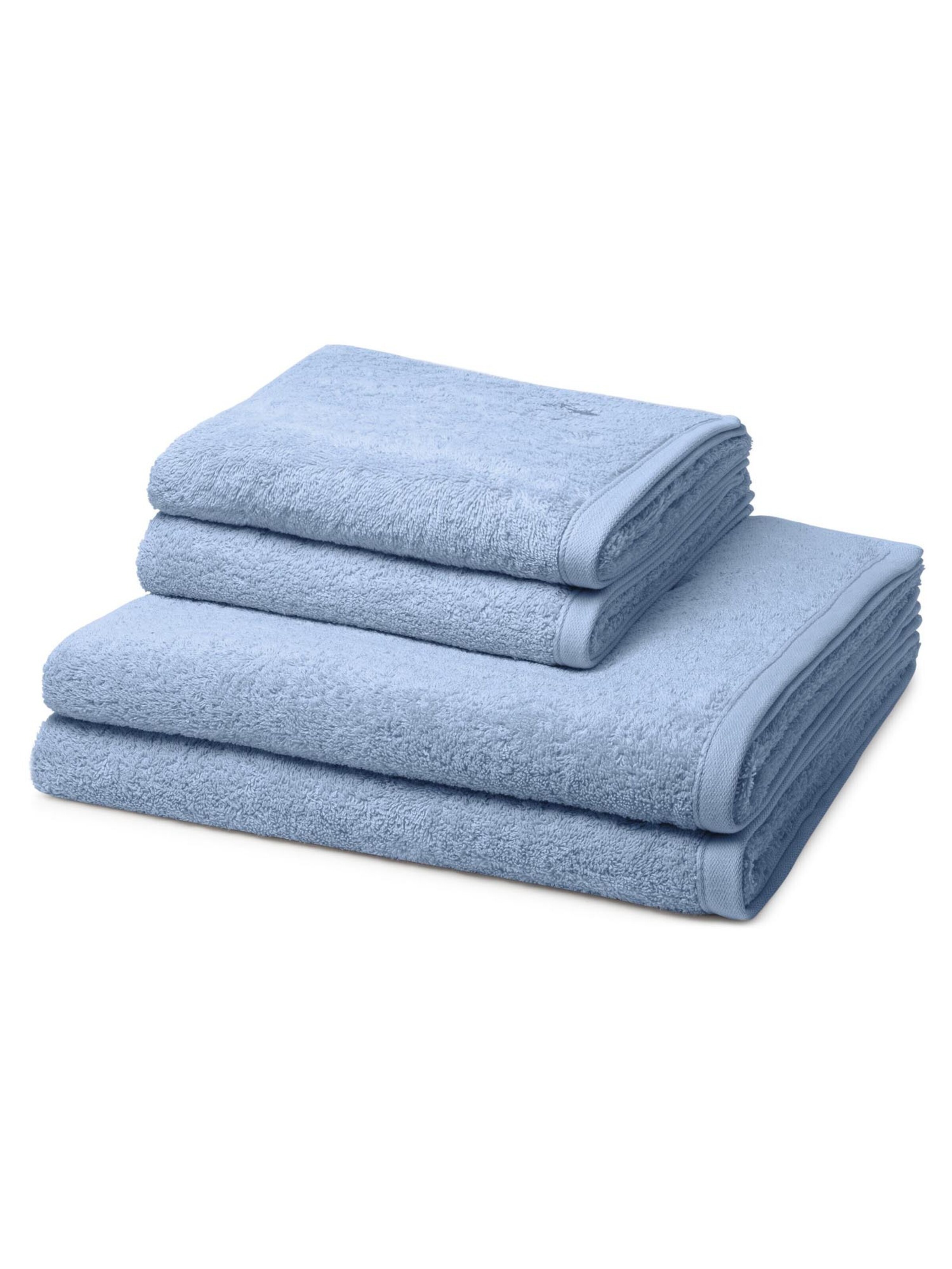 ROSS Handtuch 'Vita'‌‌‌‌ in Blau: Vorderseite