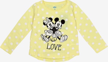 DISNEY Shirt 'Mickey & Minnie' in Grau: Vorderseite