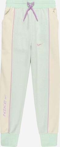 Nike Sportswear Hose in Grün: front