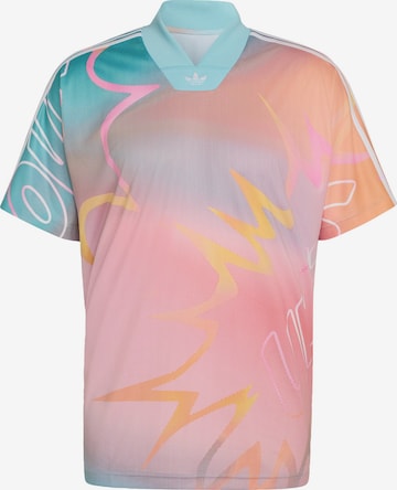 ADIDAS ORIGINALS - Camisa em laranja: frente