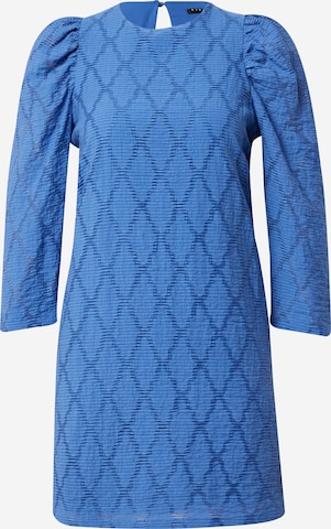 Robe Sisley en bleu : devant