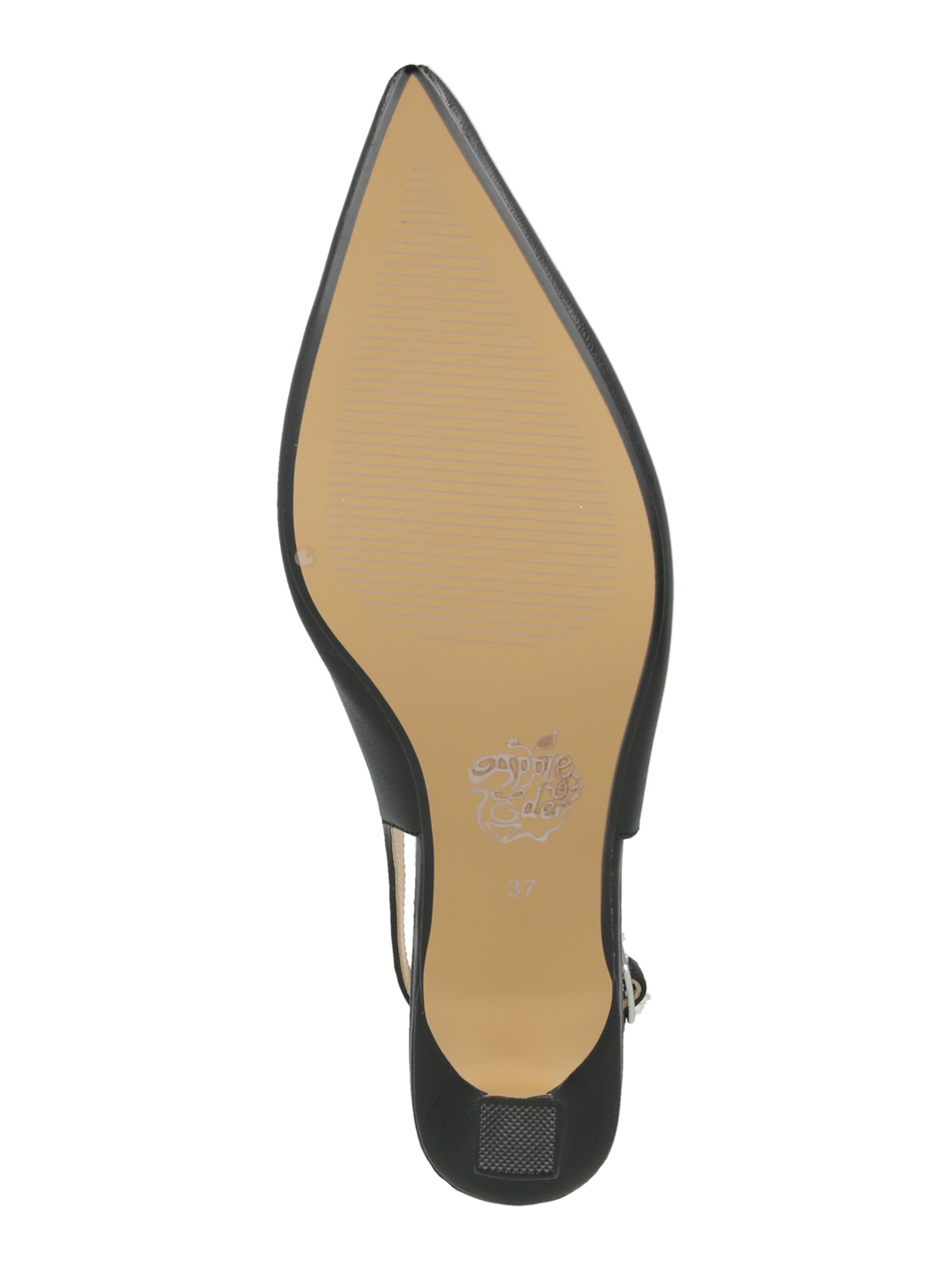 Apple of Eden Slingback Pumps 'HALO 1' in Black