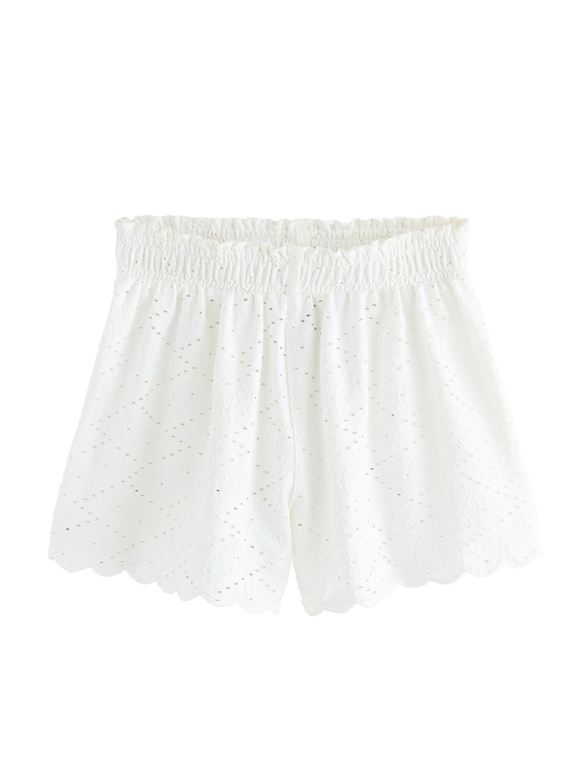 Regular Pantaloni de la Next pe alb: față