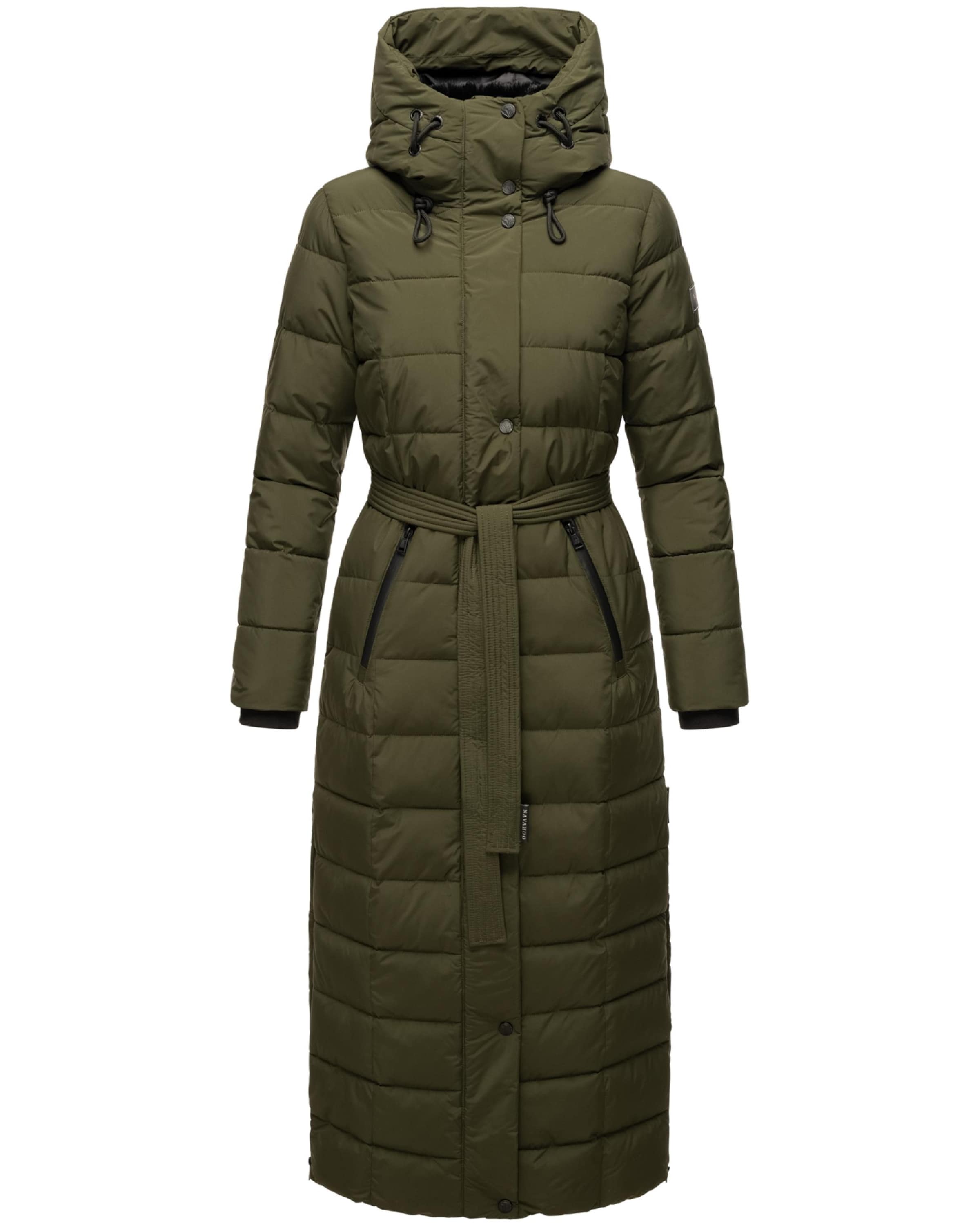 zaļš NAVAHOO Ziemas mētelis 'Das Teil XIV': no priekšpuses