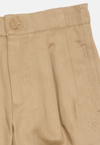 Calvin Klein Jeans Sod Hlače | bež barva