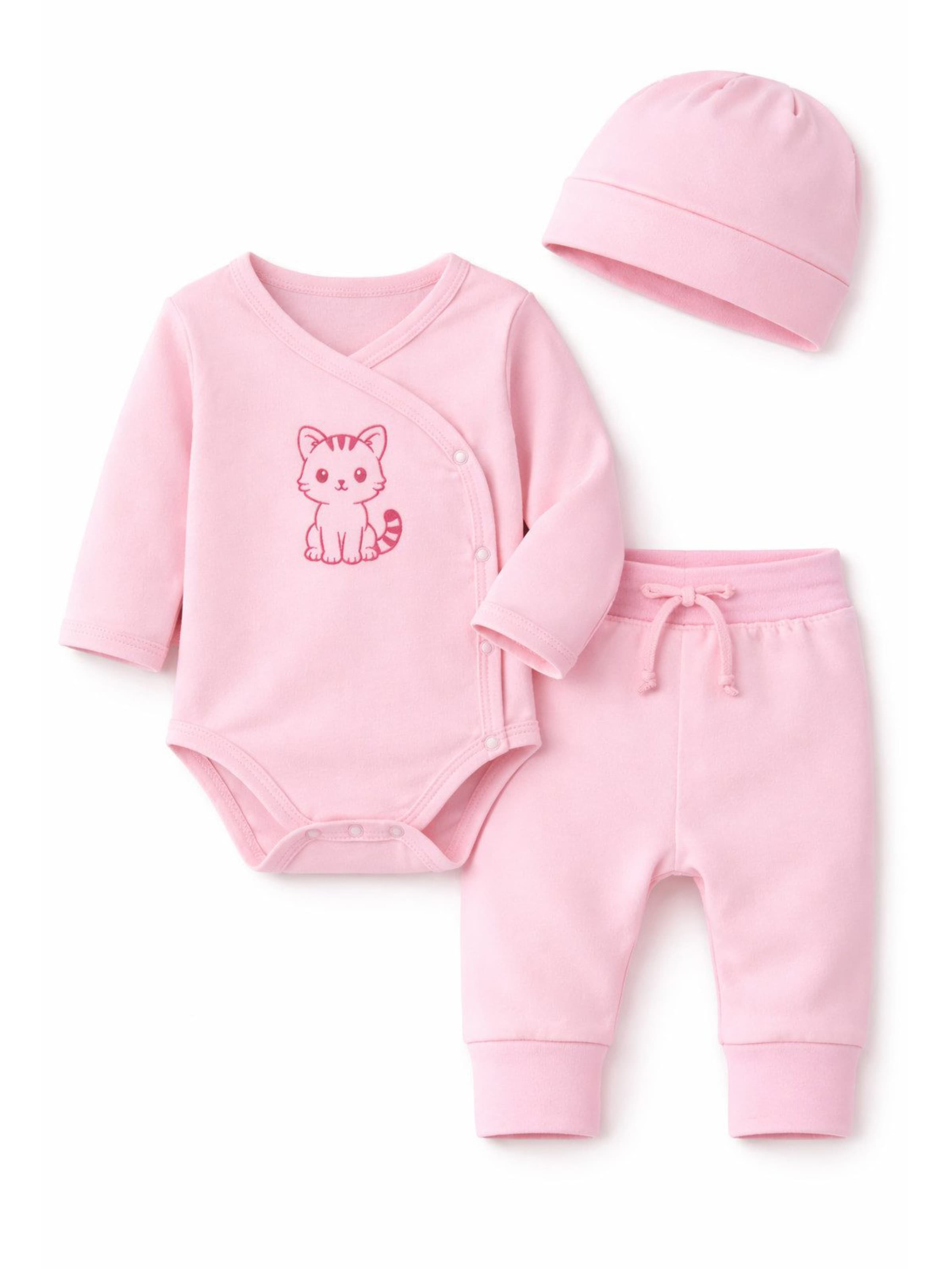 La Bortini Set‌‌‌‌ in Pink: Vorderseite