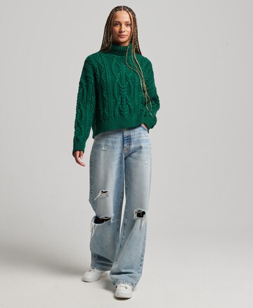 Superdry Sweater in Green