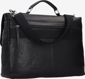 mano Document Bag 'Don Paolo' in Black