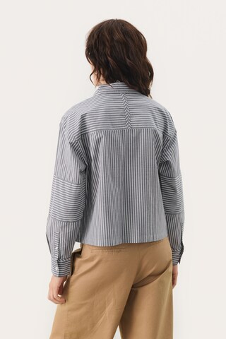 Part Two Blouse 'Caronne' in Blue