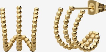 Lucardi Earrings 'Chic' in Gold: front
