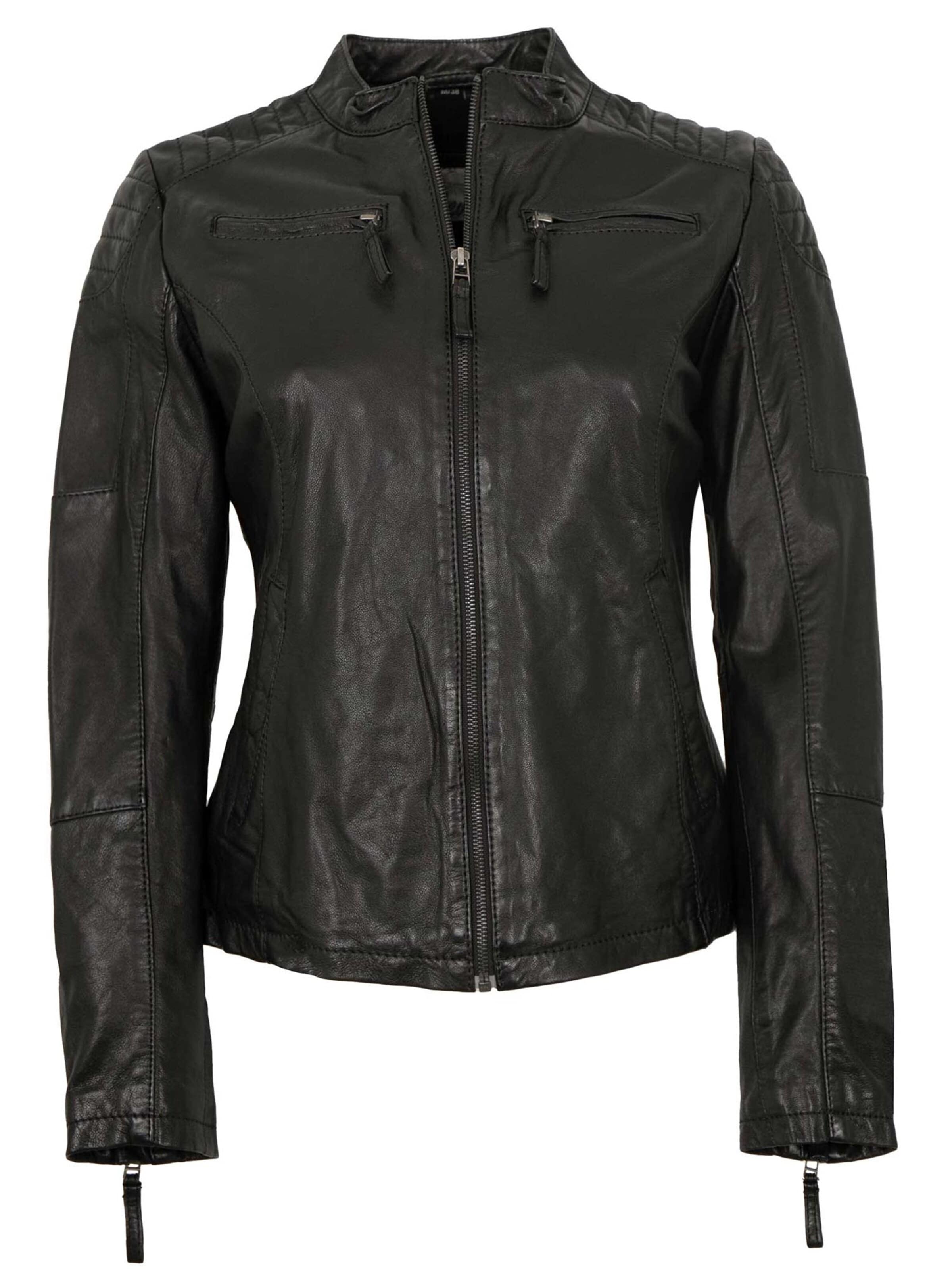 7ELEVEN Übergangsjacke 'Nikita'‌‌‌‌‌‌‌‌‌‌ in Schwarz: Vorderseite