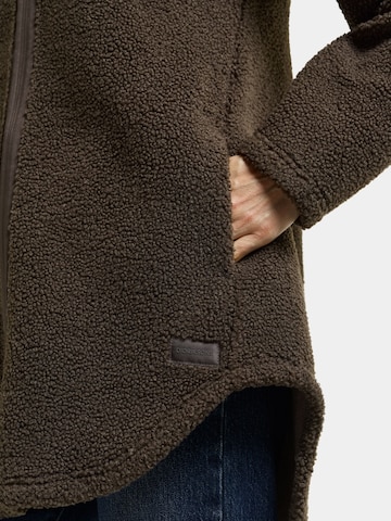 Didriksons Fleece jas 'Umi' in Bruin