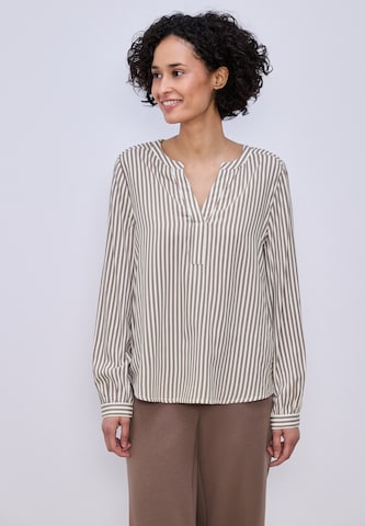 STREET ONE Blouse in Brown: front
