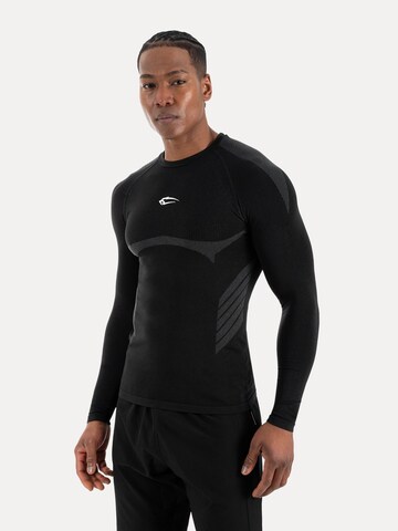 Smilodox Compression Longsleeve Carnos in Schwarz