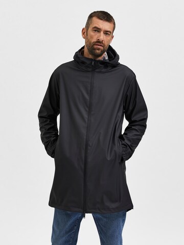 SELECTED HOMME Weatherproof jacket 'Don' in Black: front